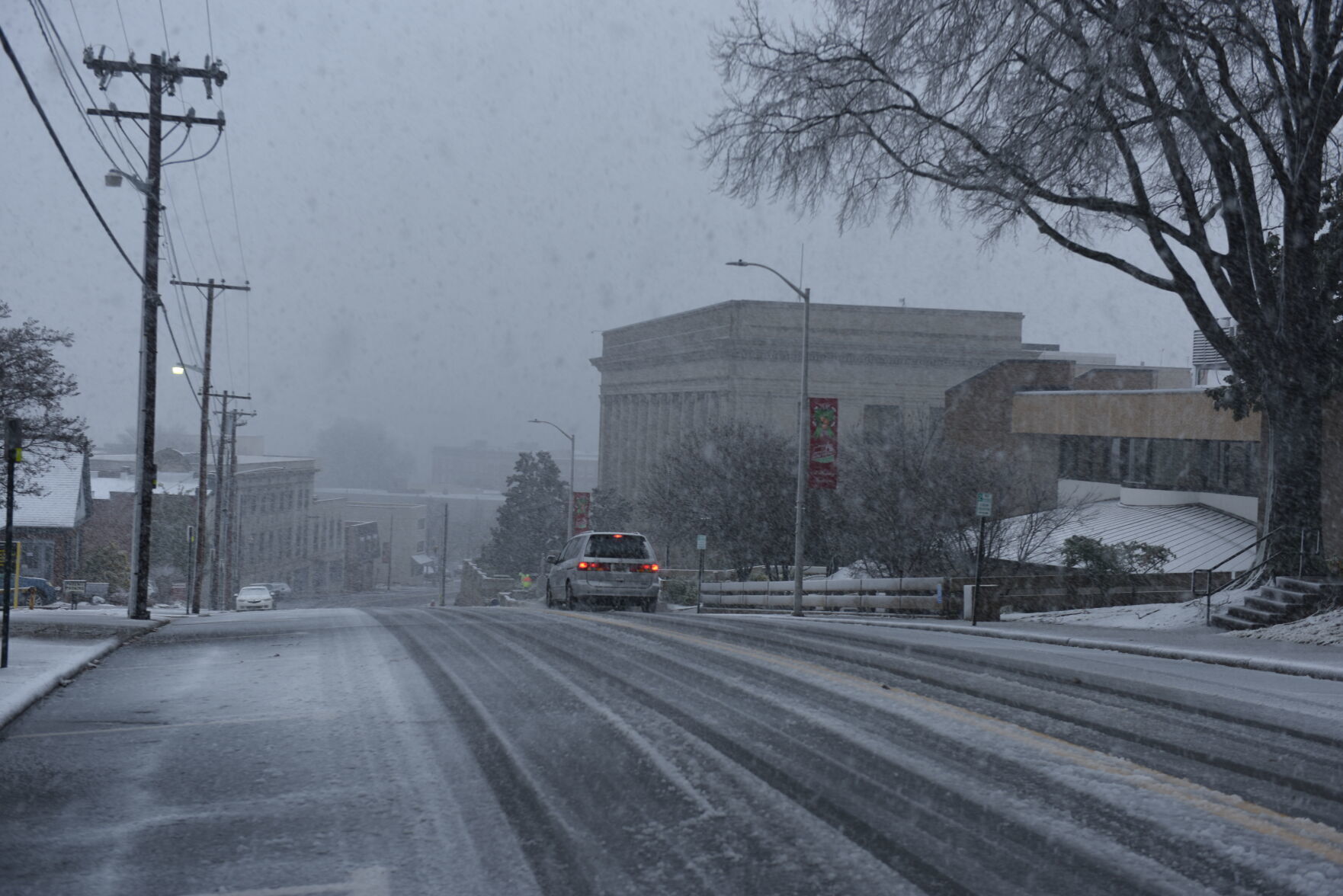 Snow in Danville